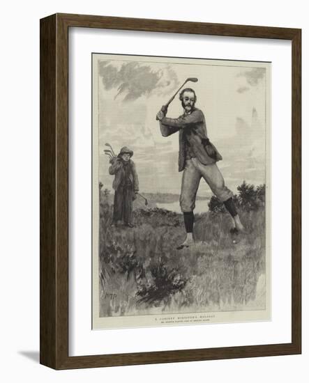 A Cabinet Minister's Holiday-Henry Marriott Paget-Framed Giclee Print