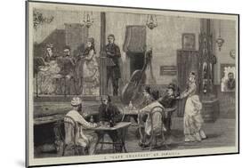 A Cafe Chantant at Ismailia-Joseph Nash-Mounted Giclee Print
