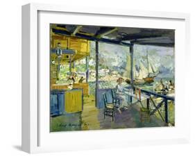 A Cafe in Gursuph, 1914-Konstantin A. Korovin-Framed Giclee Print