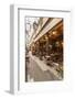 A cafe in Passage des Panoramas, Paris, France, Europe-Julian Elliott-Framed Photographic Print