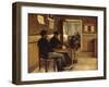 A Cafe Scene, 1890-Jan Lodewijk Moerman-Framed Giclee Print