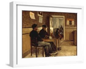 A Cafe Scene, 1890-Jan Lodewijk Moerman-Framed Giclee Print