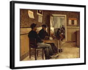 A Cafe Scene, 1890-Jan Lodewijk Moerman-Framed Giclee Print