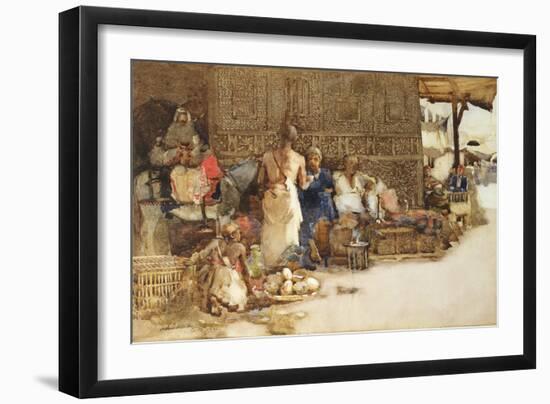 A Cairo Coffee Stall, 1881-Arthur Melville-Framed Giclee Print