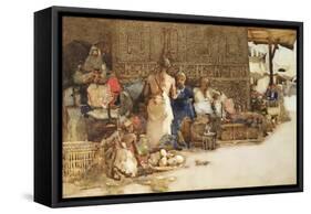 A Cairo Coffee Stall, 1881-Arthur Melville-Framed Stretched Canvas