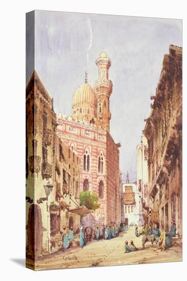 A Cairo Street Scene-Gabriel Carelli-Stretched Canvas