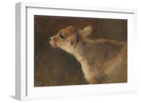 A Calf, 1879-George Wiliam Horlor-Framed Giclee Print