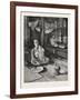 A Call to Worship (Interior of Buddhist Monastery)-null-Framed Giclee Print