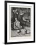 A Call to Worship (Interior of Buddhist Monastery)-null-Framed Giclee Print