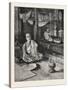 A Call to Worship (Interior of Buddhist Monastery)-null-Stretched Canvas