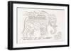 A Calligraphic Design of an Elephant, 1616-1617 and Late 17th Century-null-Framed Giclee Print