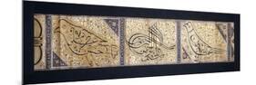 A Calligraphic Scroll, C.1878-9-null-Mounted Premium Giclee Print