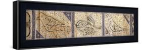 A Calligraphic Scroll, C.1878-9-null-Framed Stretched Canvas