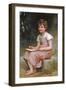 A Calling-William Adolphe Bouguereau-Framed Art Print