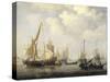 A Calm at Sea-Willem Van De Velde II-Stretched Canvas