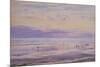 A Calm Evening - Tide Down, 1875 (W/C on Paper)-Henry Moore-Mounted Giclee Print