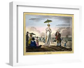 A Calm, Pub. H Humphrey, London, 1810-James Gillray-Framed Giclee Print