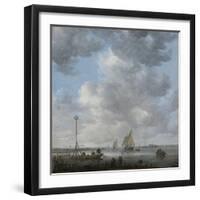 A Calm-Jan Van Goyen-Framed Giclee Print