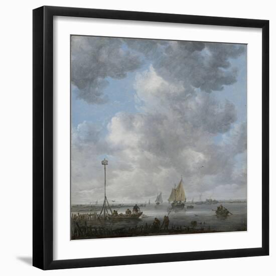 A Calm-Jan Van Goyen-Framed Giclee Print