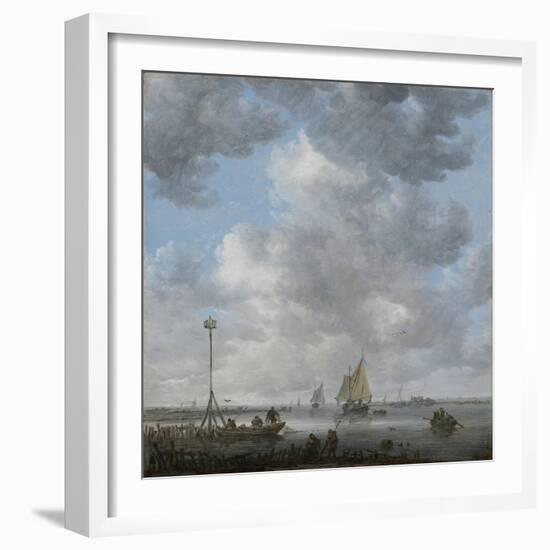 A Calm-Jan Van Goyen-Framed Giclee Print