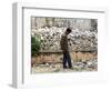 A Cambodian Man Walks Past One of the Many Killing Fields Sites-null-Framed Photographic Print