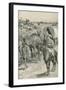 A Camel-Caravan, Western Australia-Walter Stanley Paget-Framed Giclee Print