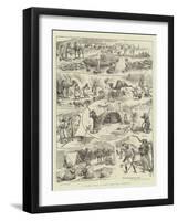 A Camel Tale, a Fact from the Frontier-William Ralston-Framed Giclee Print