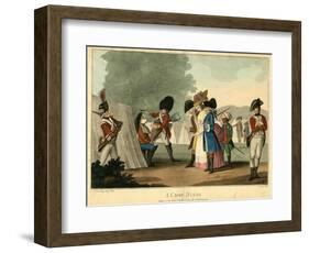 A Camp Scene, 1794-Henry William Bunbury-Framed Giclee Print