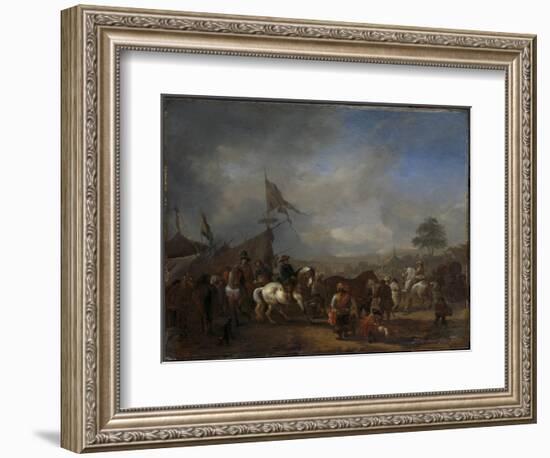 A Camp-Philips Wouwerman-Framed Art Print