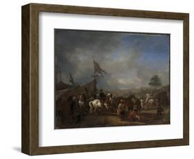 A Camp-Philips Wouwerman-Framed Art Print