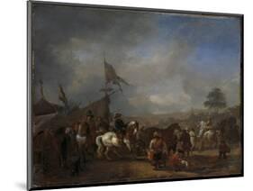 A Camp-Philips Wouwerman-Mounted Art Print