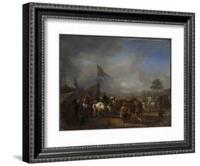 A Camp-Philips Wouwerman-Framed Art Print