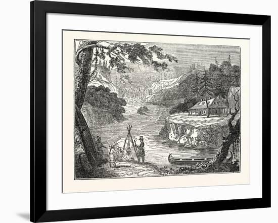 A Canadian Residence, Canada-null-Framed Giclee Print