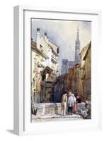 A Canal at Strasbourg-William Clarkson Stanfield-Framed Giclee Print