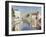 A Canal in Burano, Venice-Paul Mathieu-Framed Giclee Print