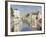 A Canal in Burano, Venice-Paul Mathieu-Framed Giclee Print