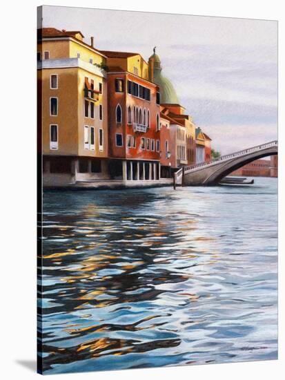 A Canal in Venice-Helen J. Vaughn-Stretched Canvas