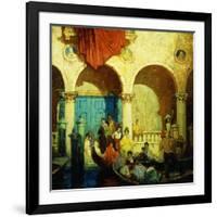 A Canal in Venice-Frederick M. Grant-Framed Giclee Print