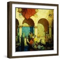 A Canal in Venice-Frederick M. Grant-Framed Giclee Print