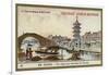 A Canal Near Canton, China-null-Framed Giclee Print