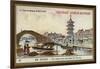 A Canal Near Canton, China-null-Framed Giclee Print