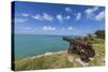 A Cannon Dating from the 17th Century, Fort James, Antigua, Leeward Islands, West Indies-Roberto Moiola-Stretched Canvas