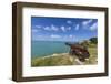 A Cannon Dating from the 17th Century, Fort James, Antigua, Leeward Islands, West Indies-Roberto Moiola-Framed Photographic Print