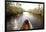 A Canoe in Mangroves, Everglades National Park, Florida-Ian Shive-Framed Photographic Print