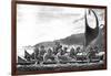 A Canoe of the Sandwich Islands, Late 18th Century-Page-Framed Giclee Print