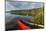 A Canoe on the Shore of Bald Mountain Pond. Bald Mountain Township, Maine-Jerry and Marcy Monkman-Mounted Photographic Print