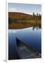 A Canoe on the Shore of Pond of Safety, Randolph Forest. New Hampshire-Jerry & Marcy Monkman-Framed Photographic Print