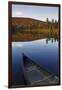 A Canoe on the Shore of Pond of Safety, Randolph Forest. New Hampshire-Jerry & Marcy Monkman-Framed Photographic Print