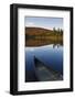 A Canoe on the Shore of Pond of Safety, Randolph Forest. New Hampshire-Jerry & Marcy Monkman-Framed Photographic Print