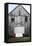 A Canoe Sits In Front Of A Weathered Old Boat House On The Coast Of Maine-Erik Kruthoff-Framed Stretched Canvas